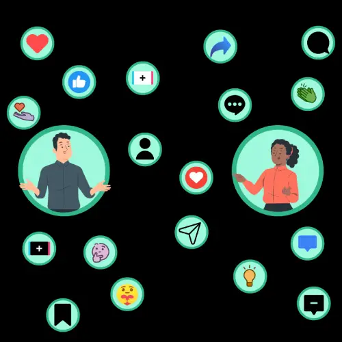 Social Media Management Social media reactions Etrespo