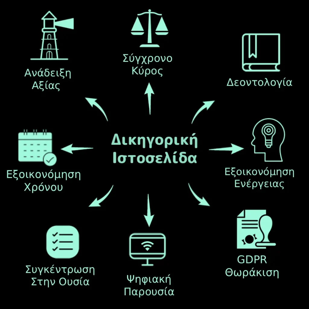 Κατασκευή Δικηγοργικής Ιστοσελίδας 1