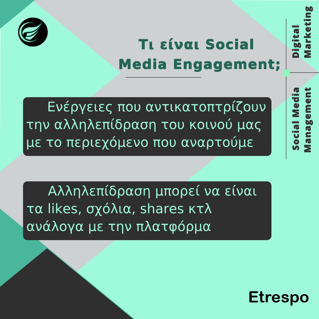 Τι είναι Social Media Engagement τετ